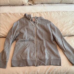 Mossimo Supply Co. Heather Gray Hoodie